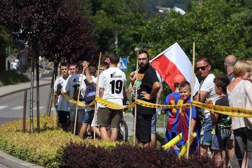 Peleton w Świątnikach Górnych