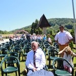 Poświęcenie ołtarzy i groty w Rozdzielu