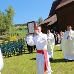 Poświęcenie ołtarzy i groty w Rozdzielu