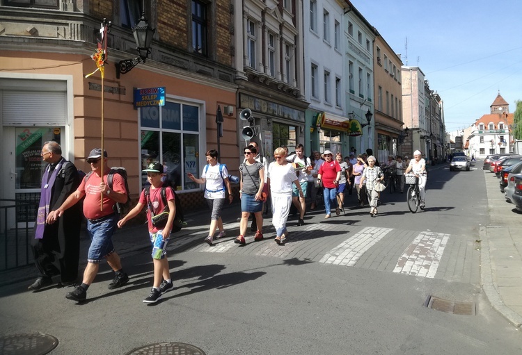 Góra w drodze na Jasną Górę