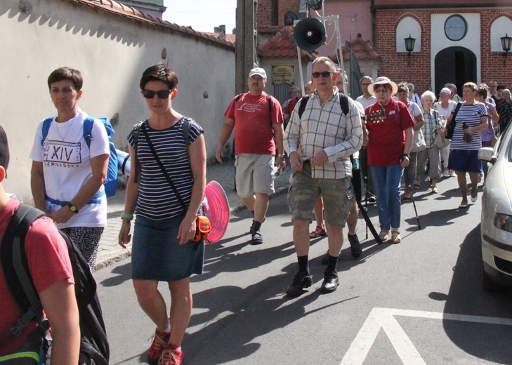 Góra w drodze na Jasną Górę