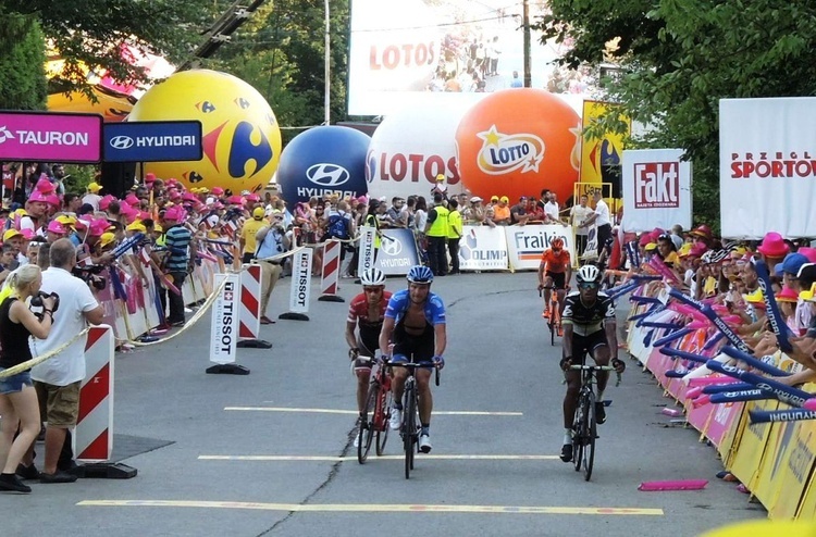 Szczyrk: meta 3. etapu Tour de Pologne