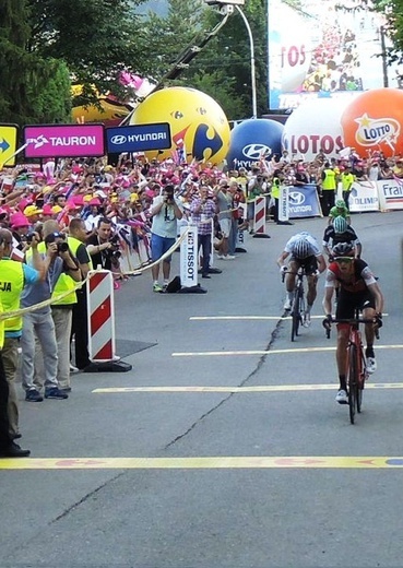 Szczyrk: meta 3. etapu Tour de Pologne