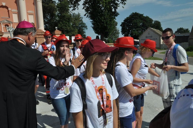 Piesza Pielgrzymka na Jasną Górę - wyjście