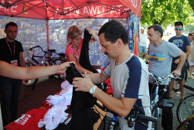 Rajd honoru w Stalowej Woli