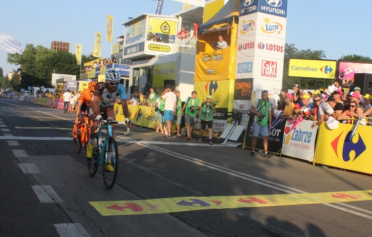 Tour de Pologne w Zabrzu