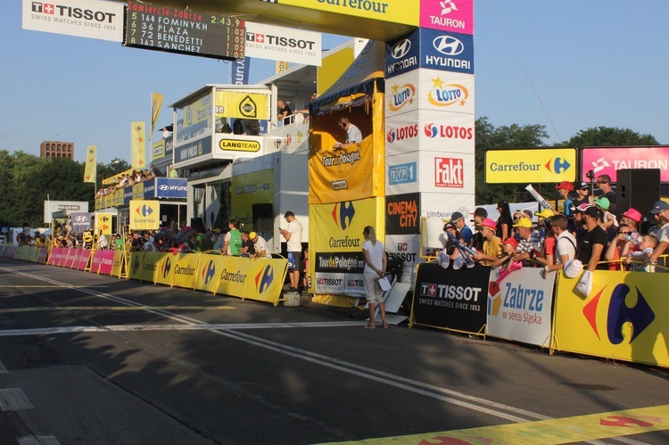 Tour de Pologne w Zabrzu