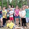 ◄	Grupa dzieci z Białorusi z s. Marianną jest zachwycona pobytem w Firleju. 