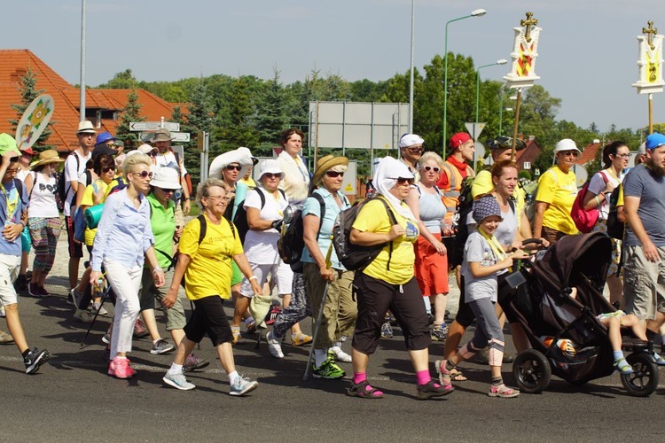 XIV Piesza Pielgrzymka - dzień drugi