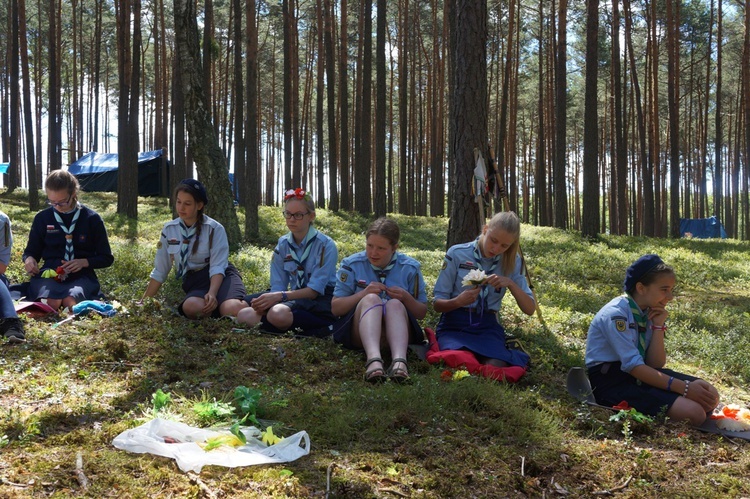 Obóz 2. Drużyny Wrocławskiej Skautów Europy