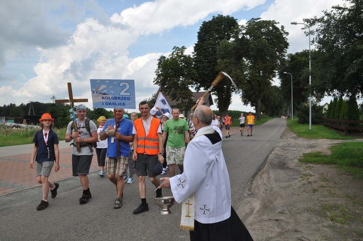 Pielgrzymka Piesza na Jasną Górę - drugi dzień drogi