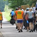 Pielgrzymka Piesza na Jasną Górę - drugi dzień drogi