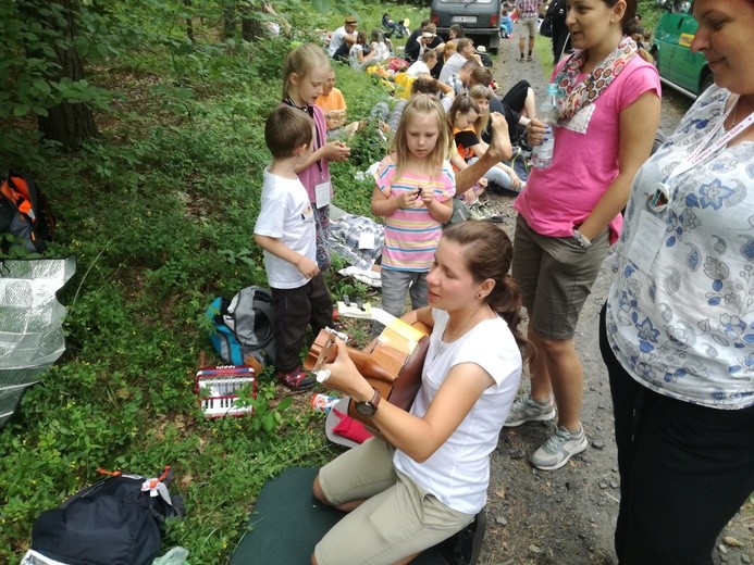 Postój to jedzenie i leżenie