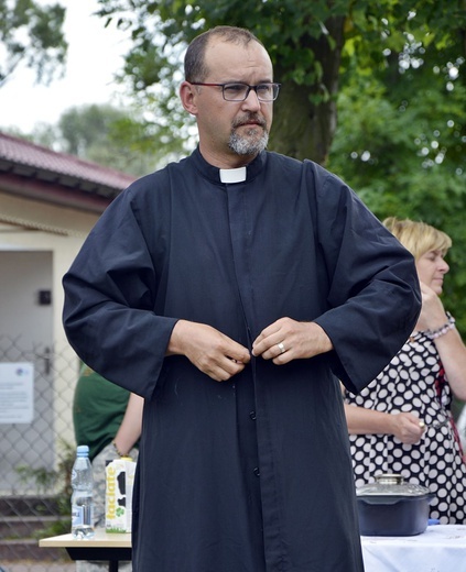 Pielgrzymka warmińska w okolicach Płońska