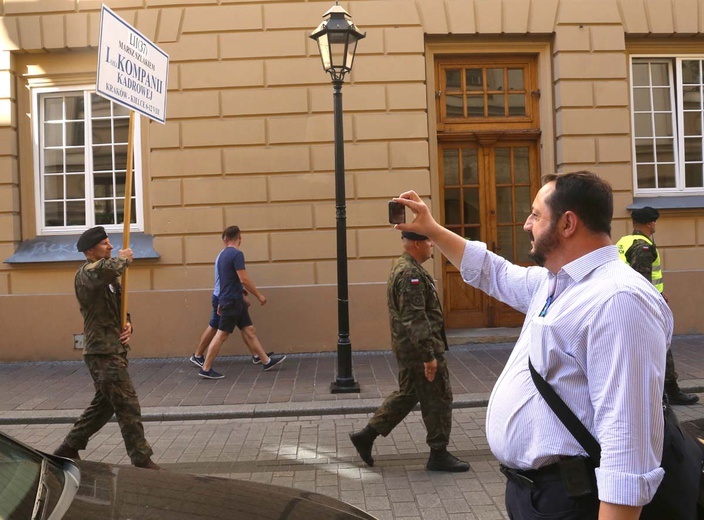 Uczestnicy "Kadrówki" u źródeł patriotyzmu