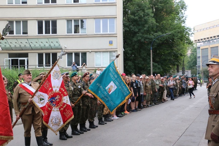 Wymarsz 52. Marszu Szlakiem I Kompanii Kadrowej