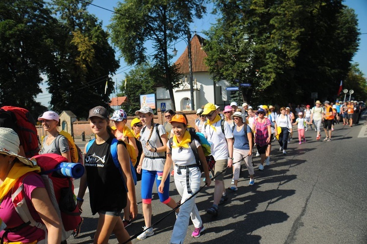 Gdowianie w Pieszej Pielgrzymce Krakowskiej na Jasną Górę