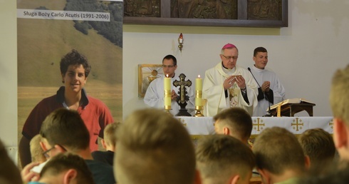 Na poligonie z Carlo Acutisem