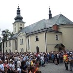 26. Piesza Pielgrzymka Bielsko-Żywiecka na Jasną Górę - Msza św. w Hałcnowie