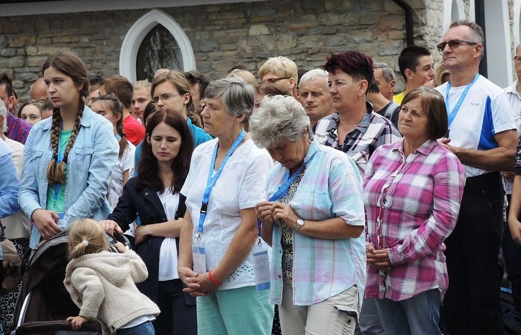 26. Piesza Pielgrzymka Bielsko-Żywiecka na Jasną Górę - Msza św. w Hałcnowie