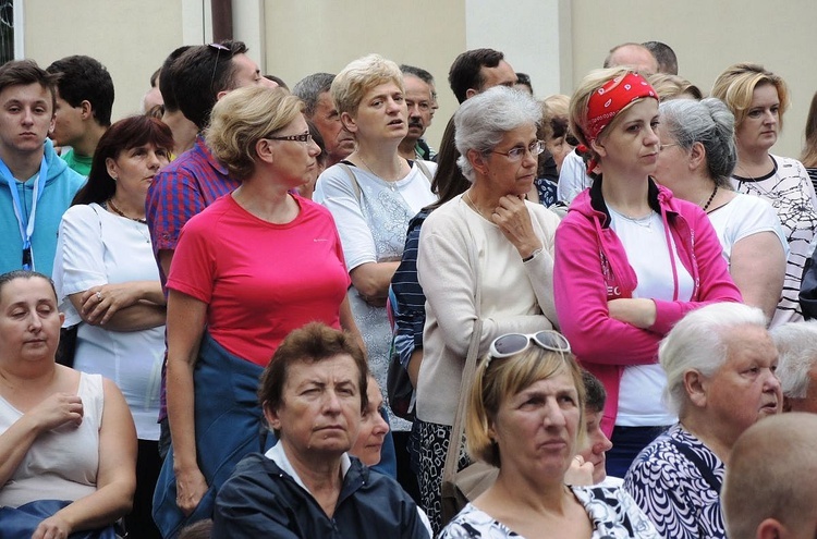 26. Piesza Pielgrzymka Bielsko-Żywiecka na Jasną Górę - Msza św. w Hałcnowie