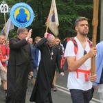 Wyjście pielgrzymki w obiektywie Jana Waćkowskiego