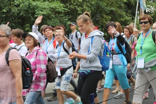 26. Pielgrzymka z Hałcnowa na Jasną Górę - 2017