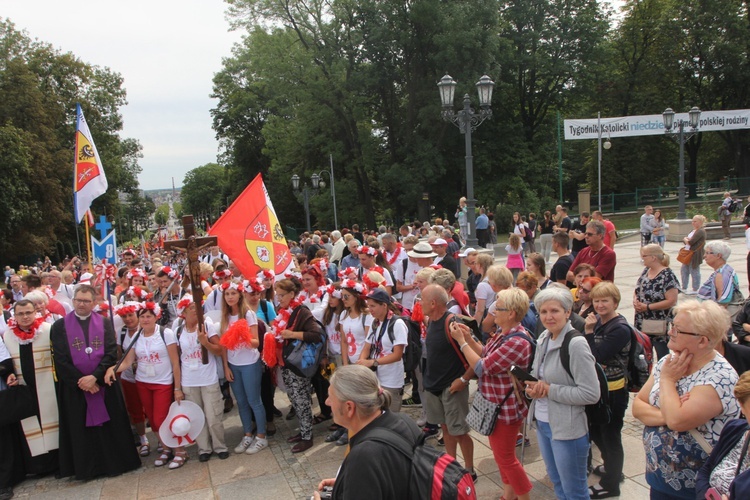 Wejście na jasnogórski szczyt