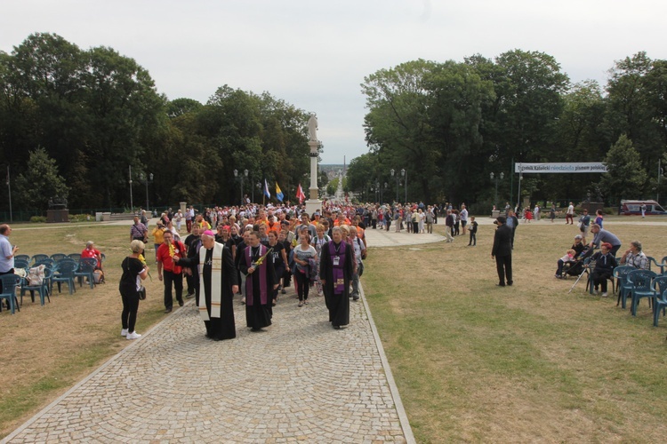 Wejście na jasnogórski szczyt