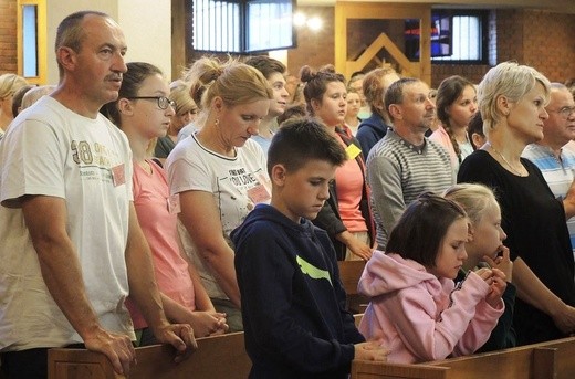 34. Oświęcimska Pielgrzymka na Jasną Górę - Msza św. u św. Maksymiliana