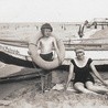 Plaża na Westerplatte w 1922 roku.