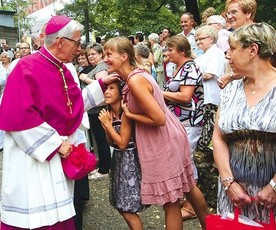 Pielgrzymka do Piekar to także czas rozmów i spotkań.