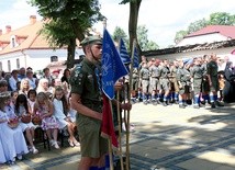 W uroczystościach uczestniczyli harcerze z Lubartowa.
