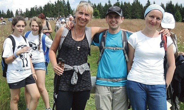 Ewangelizacja w Beskidach to także spotkania wypróbowanych i nowych przyjaciół.