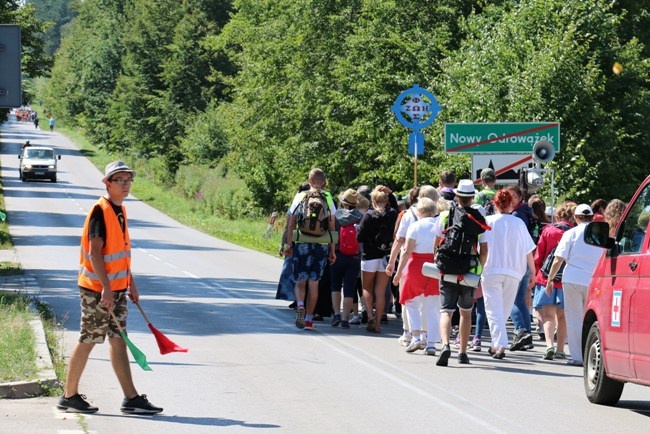 Starachowicka kolumna na szlaku