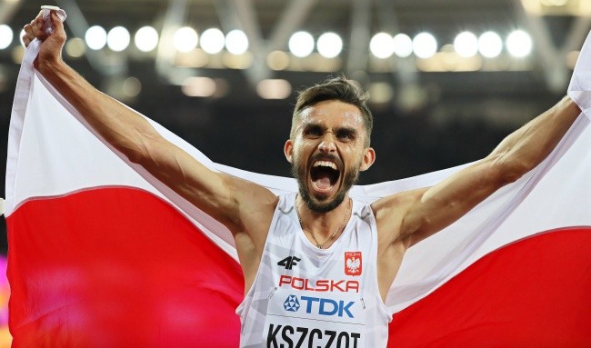 Adam Kszczot srebrnym medalistą w biegu na 800 m