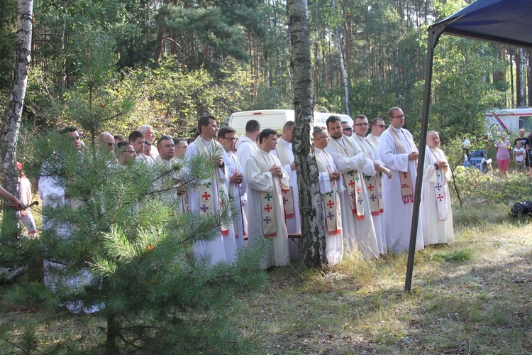 Pielgrzymka. Msza św. we Florentynowie