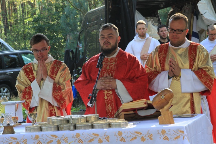 Pielgrzymka. Msza św. we Florentynowie