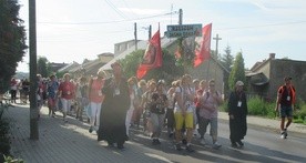 Radomyślanie gościnni dla pielgrzymów