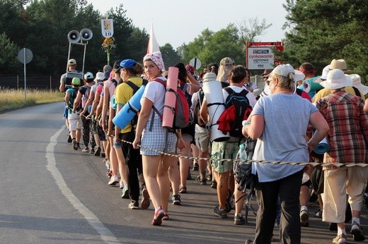 Wspólnota śródmiejska docierająca do Myszkowa