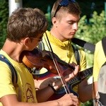 Wejście XIV Pieszej Pielgrzymki Diecezji Świdnickiej na Jasną Górę