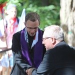 34. pielgrzymka z Oświęcimia na Jasną Górę - w Gołonogu - 2017