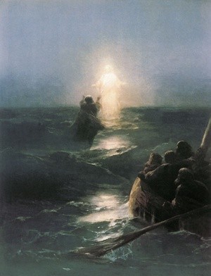 Jezus chodzący po wodzie