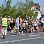 Kolumna opoczyńska w drodze na Jasną Górę