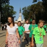 Wejście Pieszej Pielgrzymki Wrocławskiej na Jasną Górę cz.1