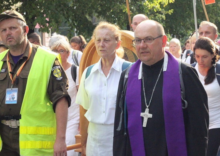 Wejście Pieszej Pielgrzymki Wrocławskiej na Jasną Górę cz. 2