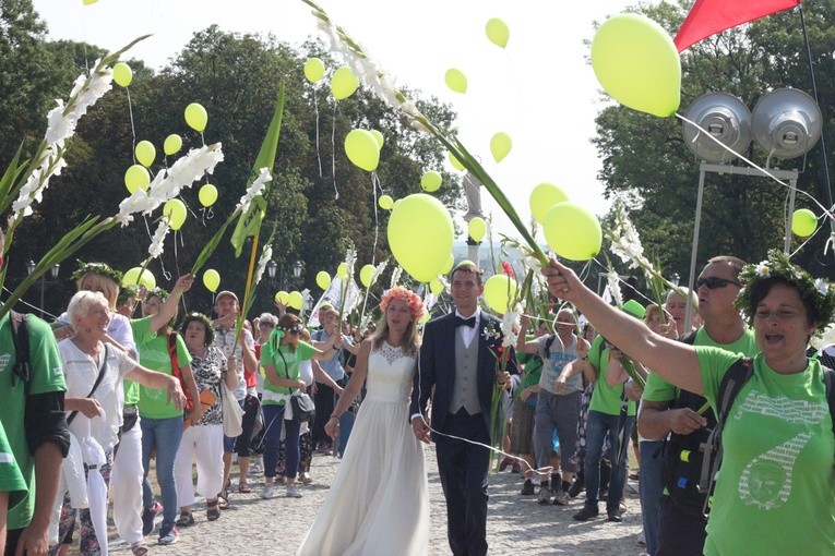 Wejście Pieszej Pielgrzymki Wrocławskiej na Jasną Górę cz. 5 