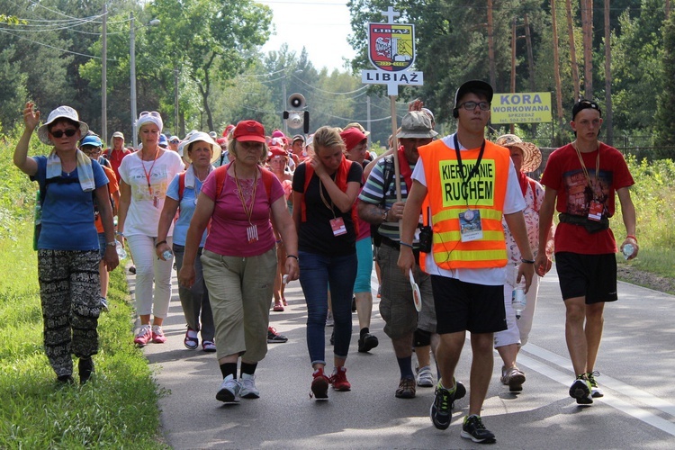 Wspólnota chrzanowska w drodze na Jasną Górę - czwartek