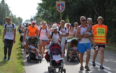 Wspólnota chrzanowska w drodze na Jasną Górę - czwartek