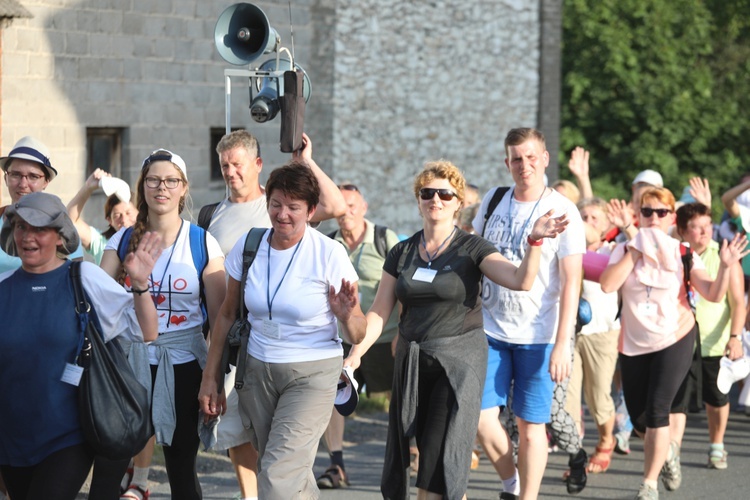 16. Czechowicka Pielgrzymka na Jasną Górę na trasie - 2017